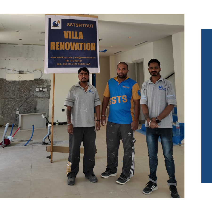 SSTS Fitout team – skilled professionals delivering technical services in Dubai