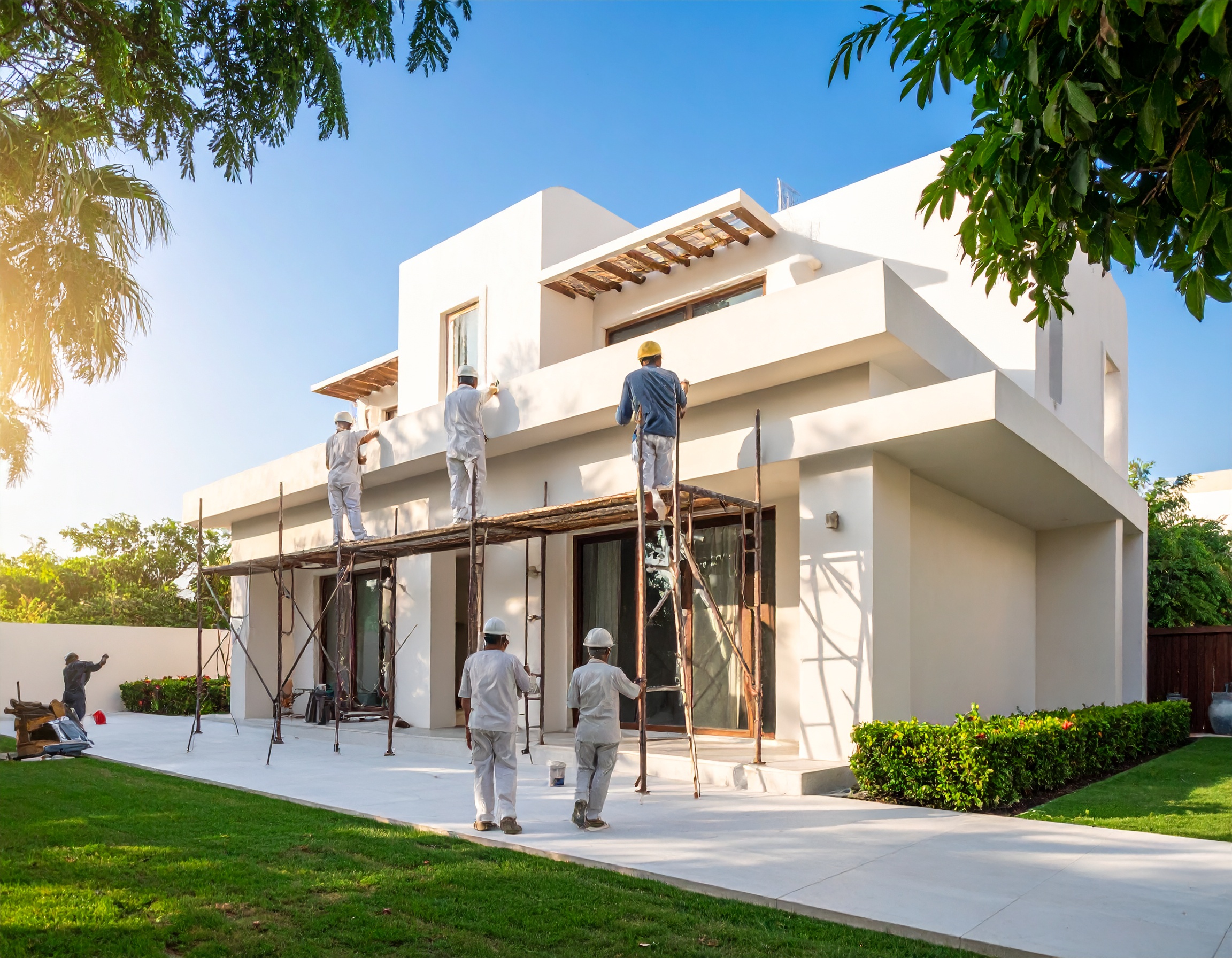 Villa Painting and Exterior Renovation in Dubai