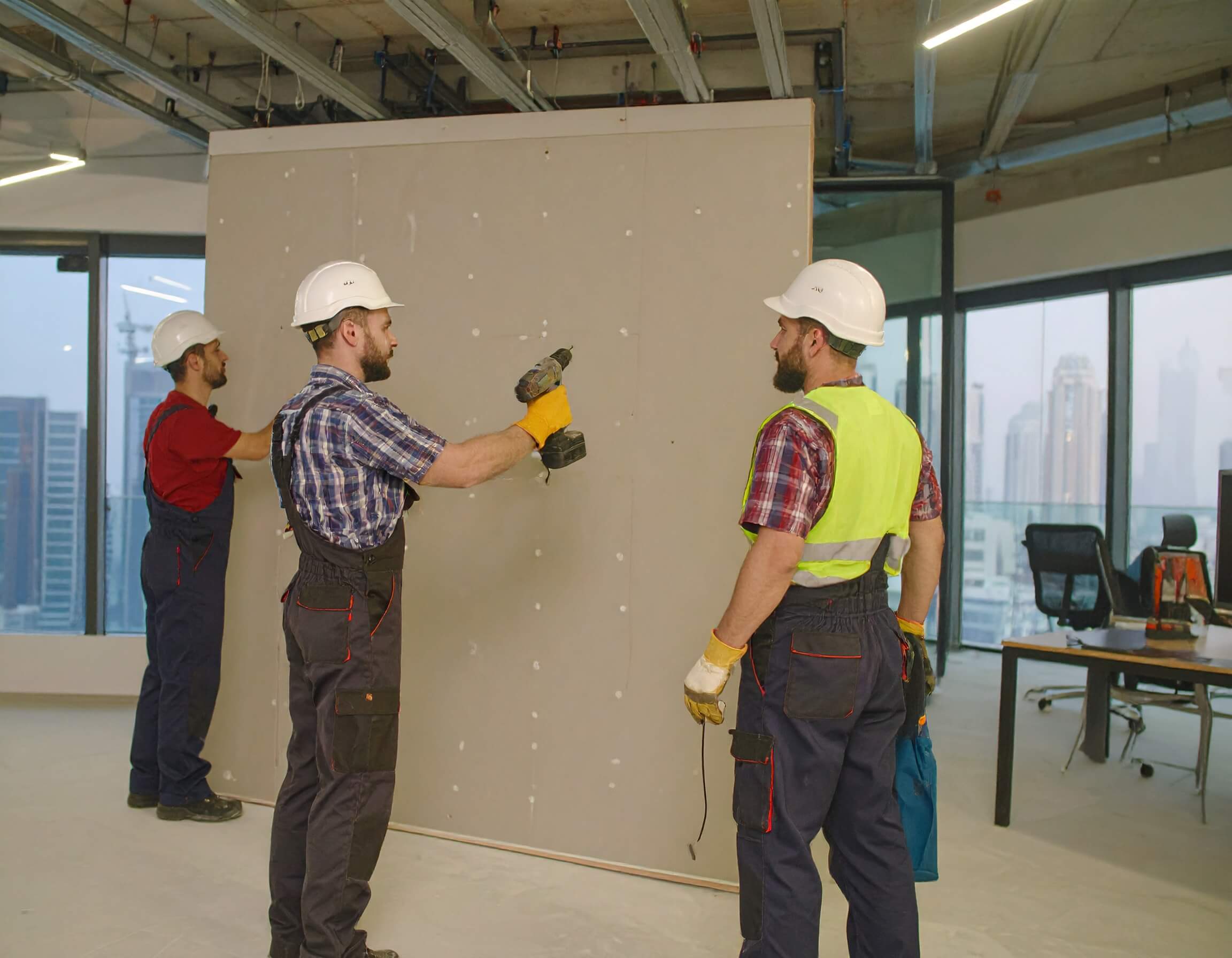 Gypsum Partition Contractors Dubai