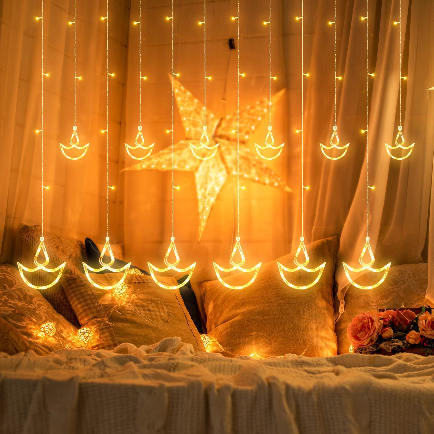 Diwali Festival Lighting Installation UAE - Professional Lighting Services