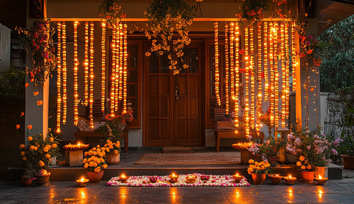 Professional Festival Lighting Installation UAE - Diwali Lighting Services