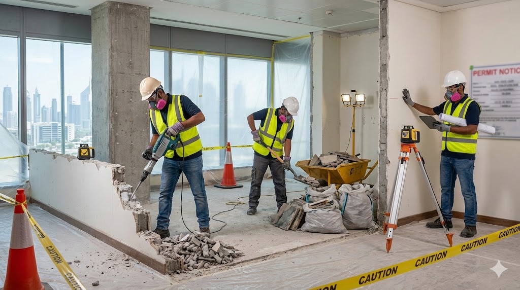 Demolition Contractors in Dubai