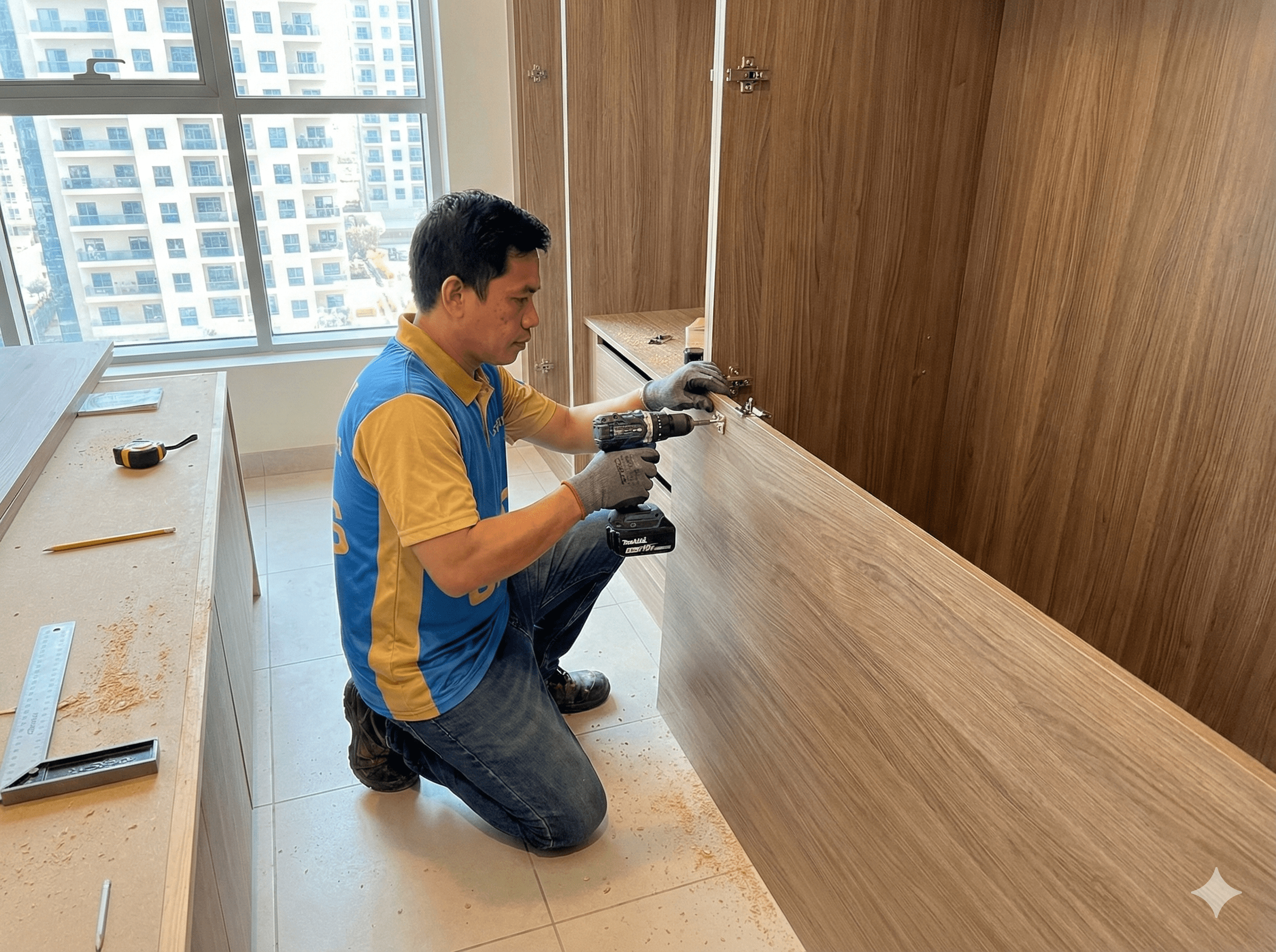 Custom carpentry service in Dubai