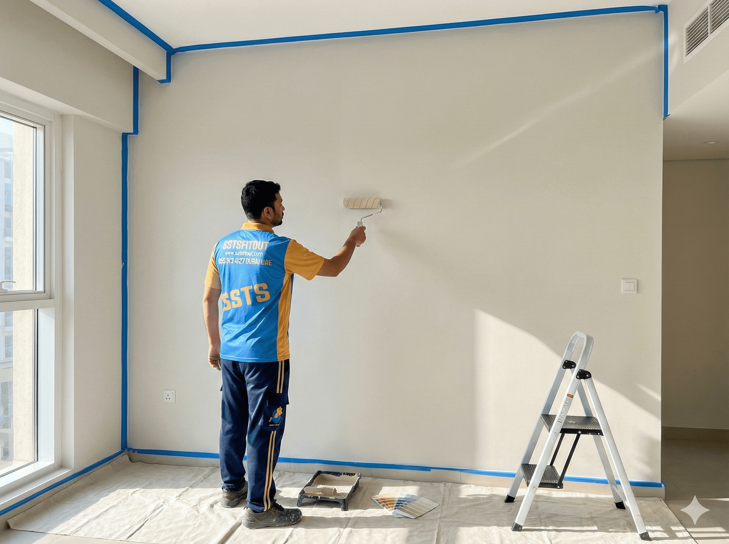 Professional painting services in Dubai