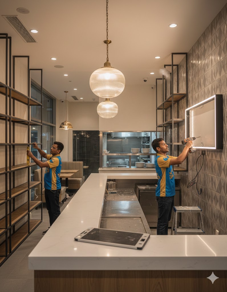 Retail and Restaurant Fitout Dubai