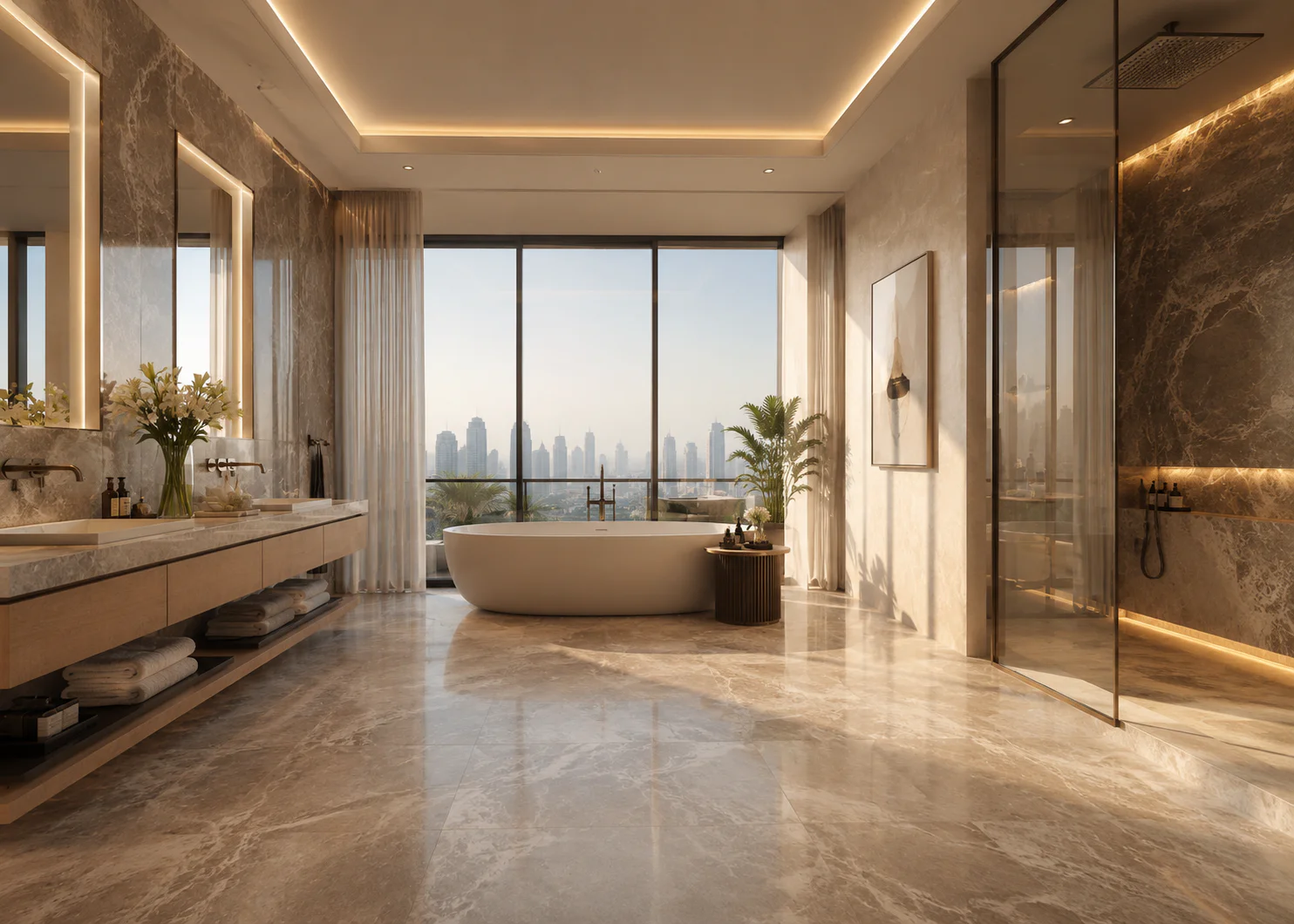 Bathroom Renovation | SSTS Fitout Master Bathroom Renovation