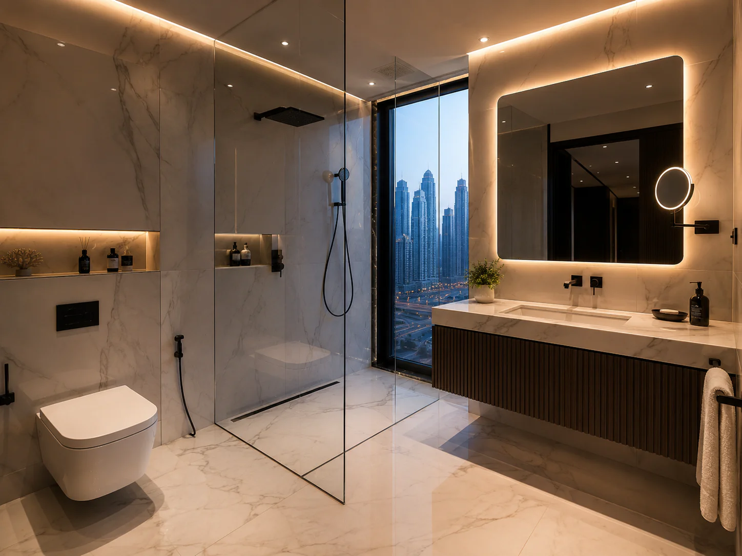 Apartment Renovation | SSTS Fitout Apartment bathroom renovation Dubai