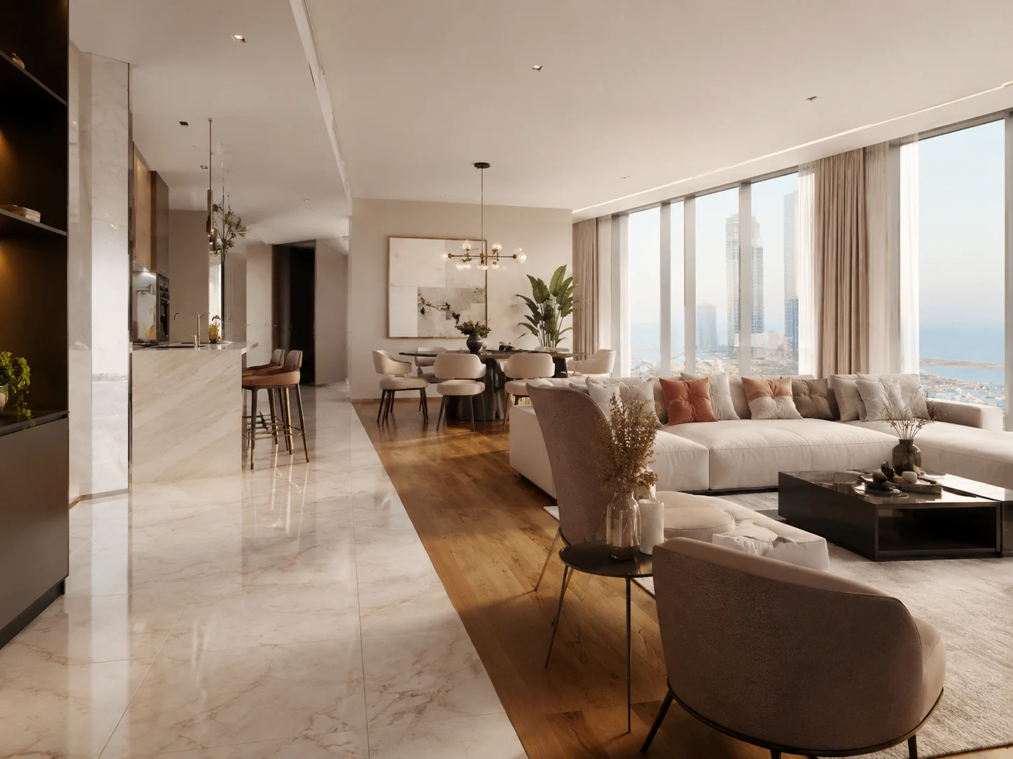 Apartment Renovation | SSTS Fitout Apartment flooring replacement Dubai