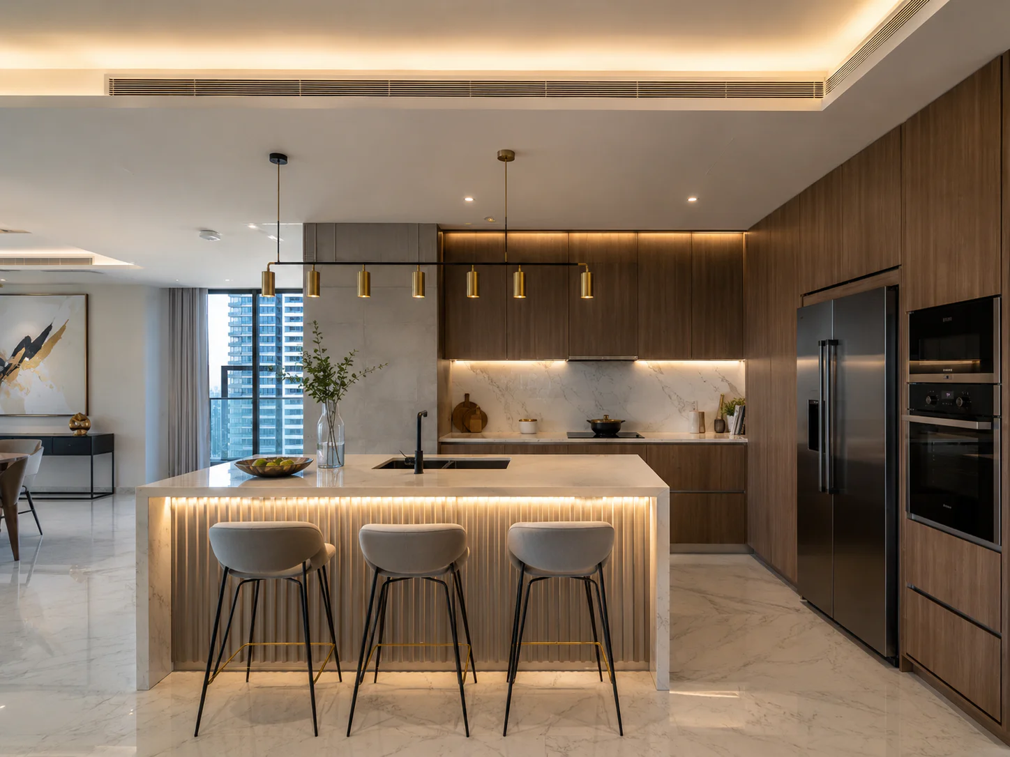 Apartment Renovation | SSTS Fitout Apartment kitchen renovation Dubai