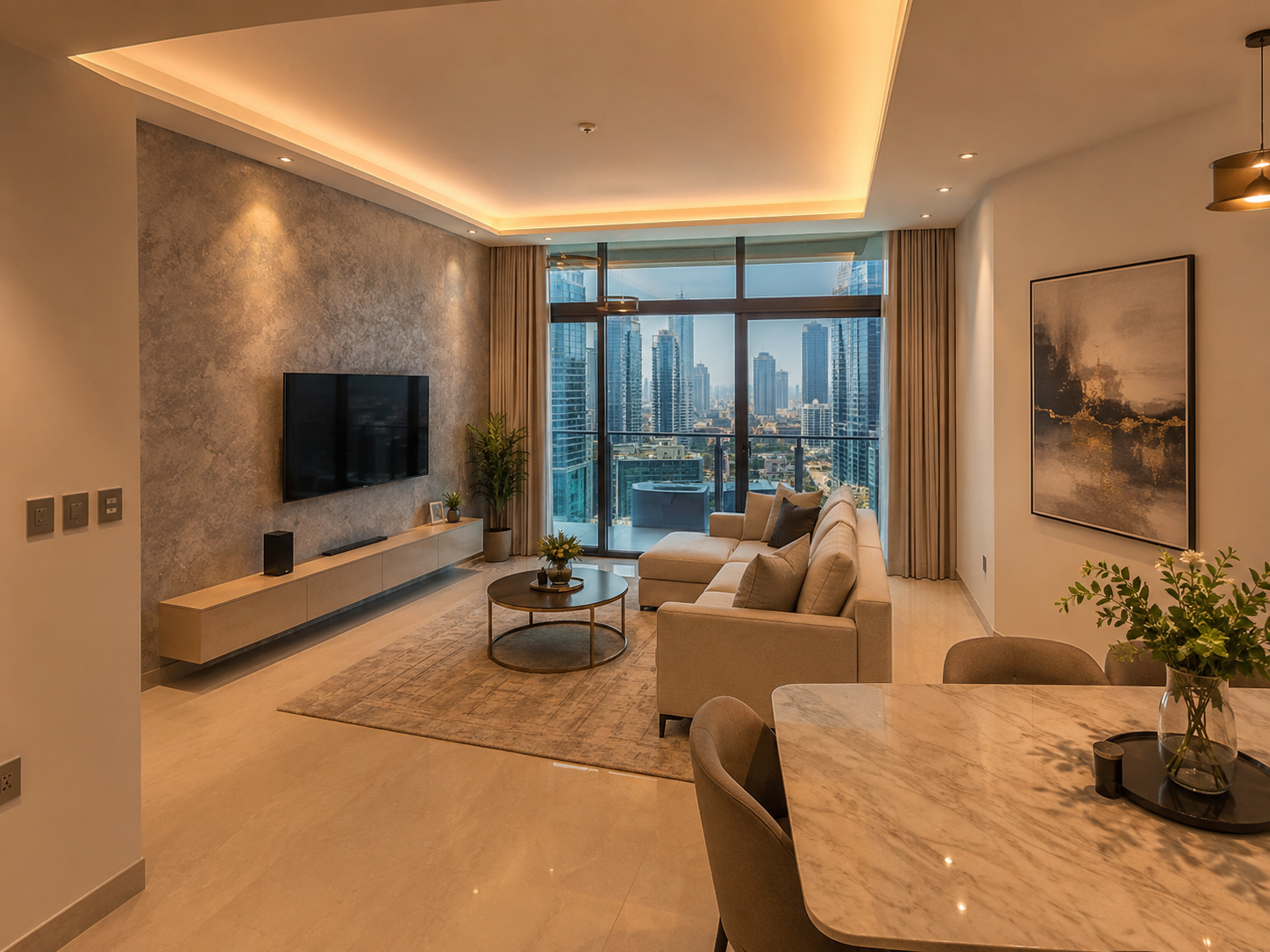 Apartment painting and finishing Dubai