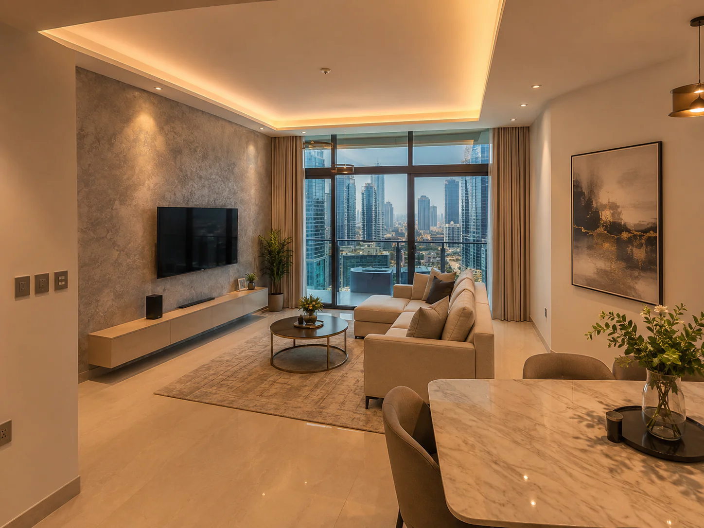 Apartment Renovation | SSTS Fitout Apartment painting and finishing Dubai