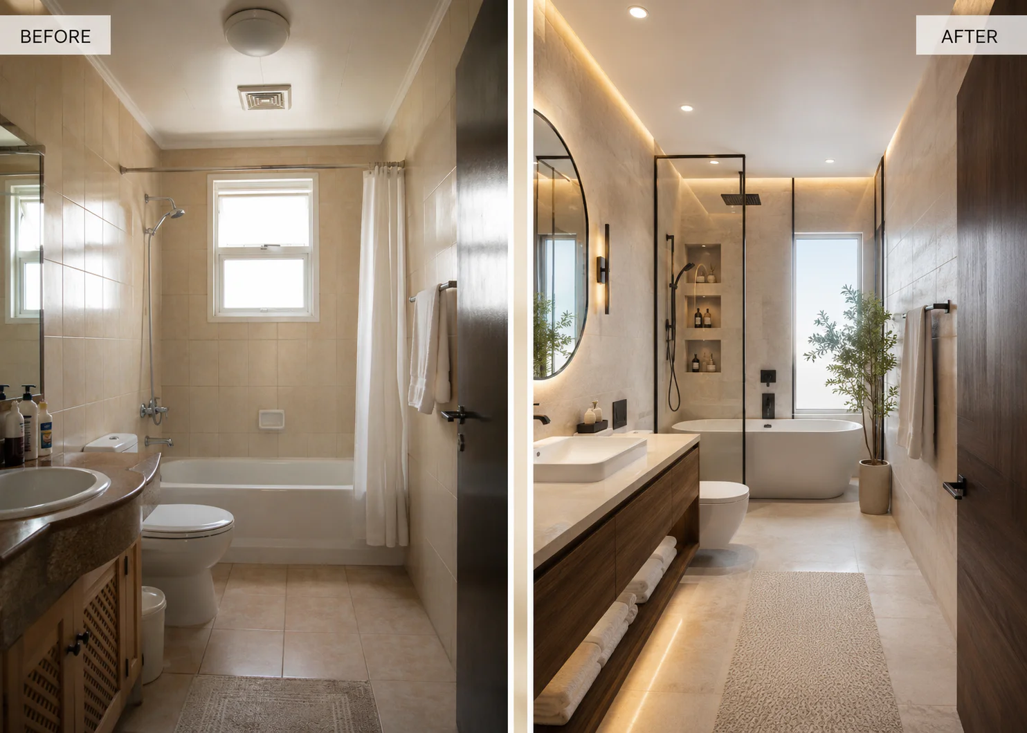 Bathroom Renovation | SSTS Fitout Bathroom Makeover