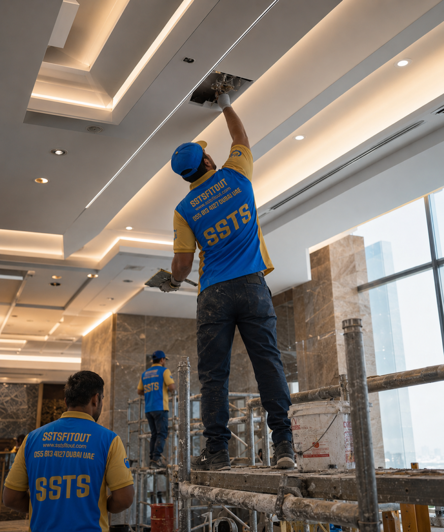 Gypsum Work | SSTS Fitout Gypsum Work by SSTS Fitout