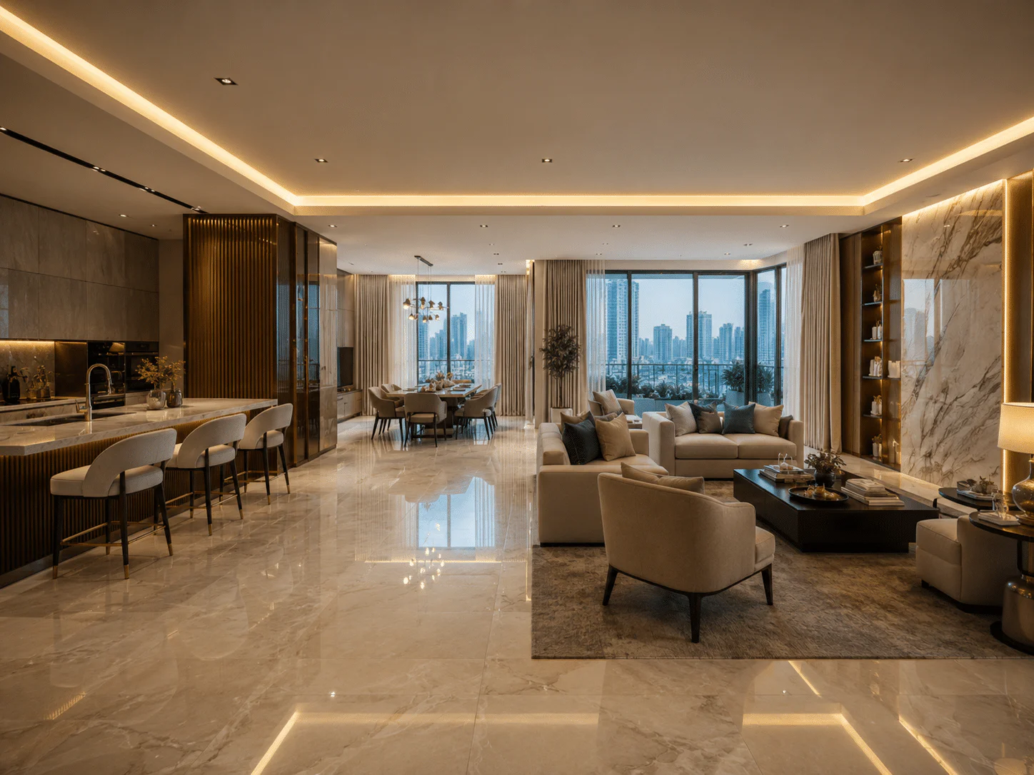 Apartment Renovation | SSTS Fitout Full apartment renovation Dubai
