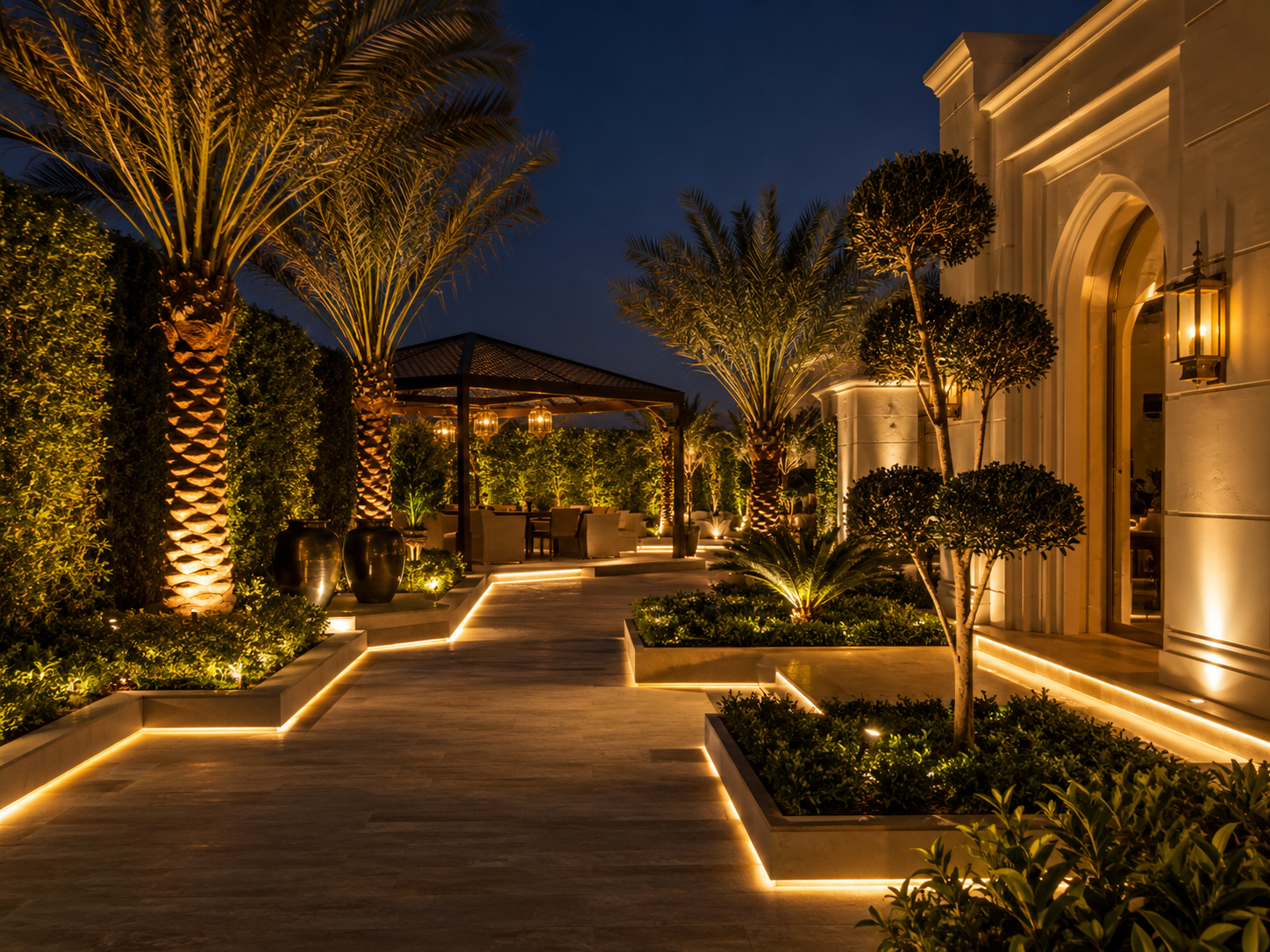 Landscaping Services | SSTS Fitout Outdoor Lighting