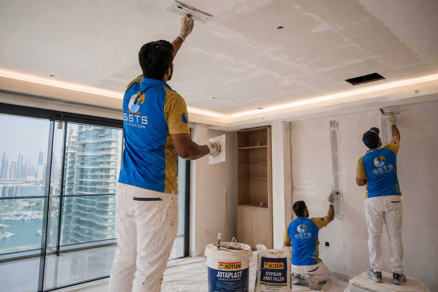 Gypsum Work | SSTS Fitout Gypsum Work by SSTS Fitout