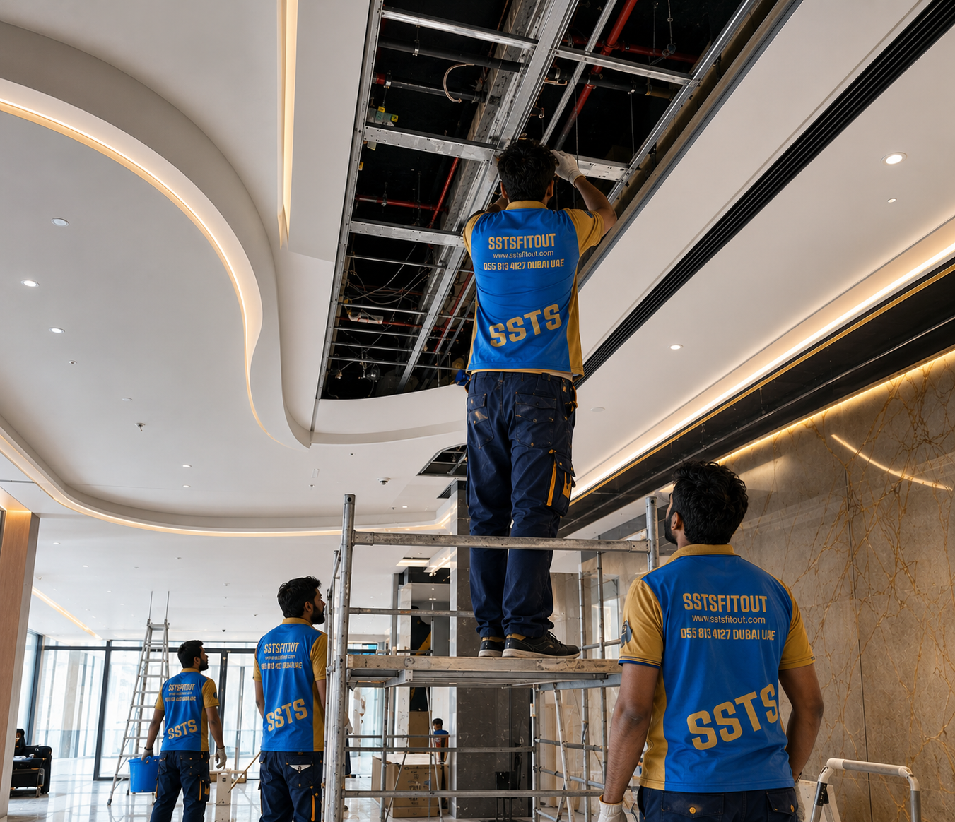 Gypsum Work | SSTS Fitout Gypsum Work by SSTS Fitout