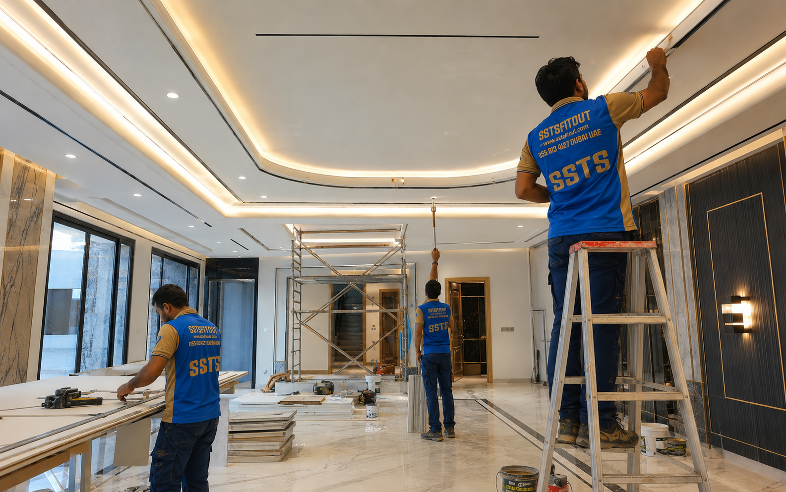 Gypsum Work | SSTS Fitout Gypsum Work by SSTS Fitout