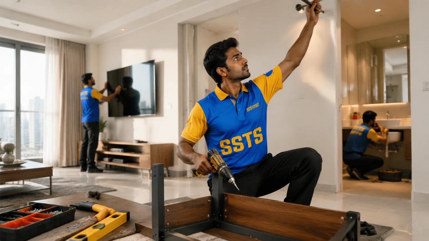 Handyman Services in Dubai | SSTS Fitout Professional handyman services Dubai — same day home repair by SSTS Fitout