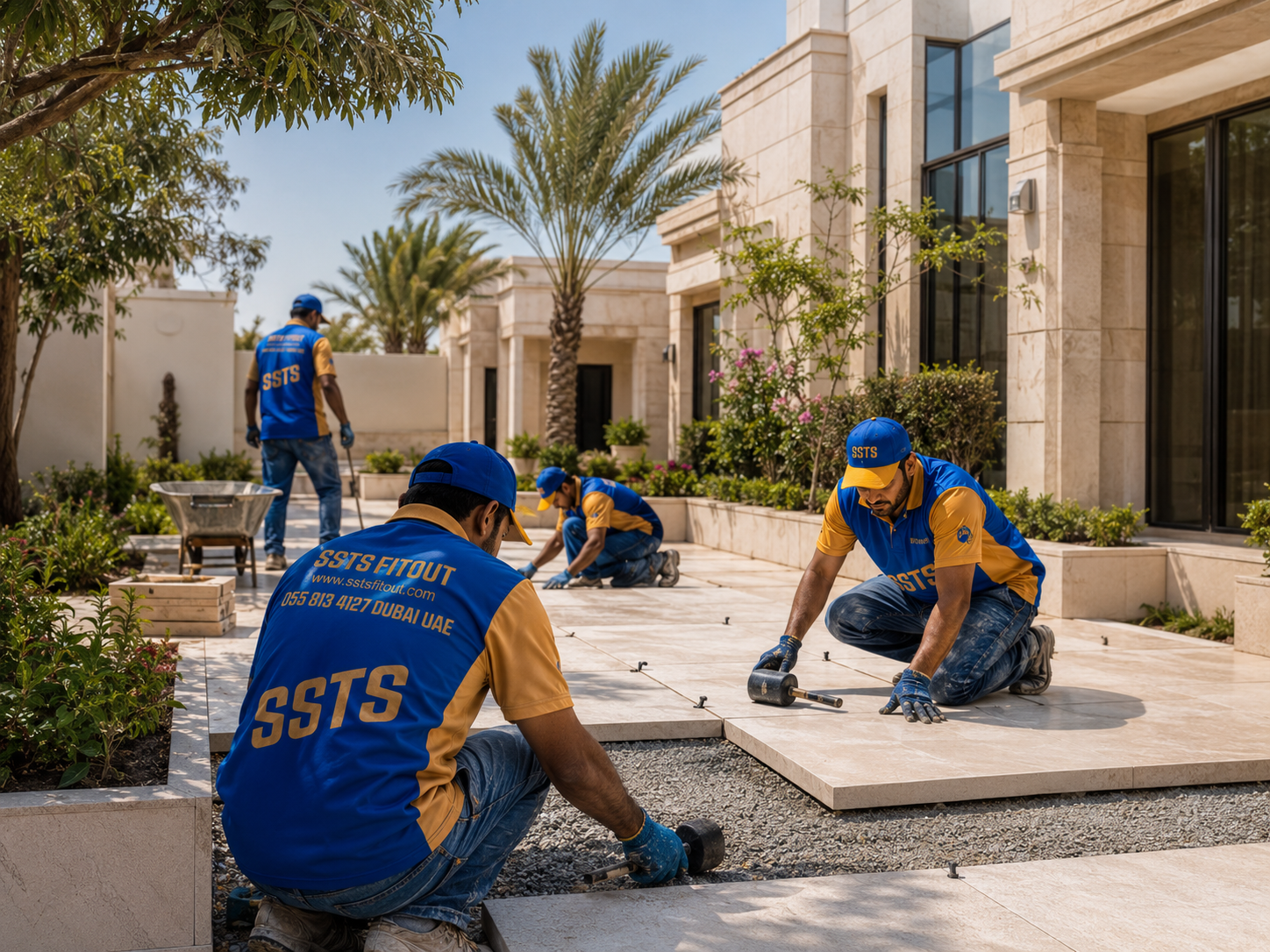 Landscaping Services | SSTS Fitout Hard Landscaping Dubai