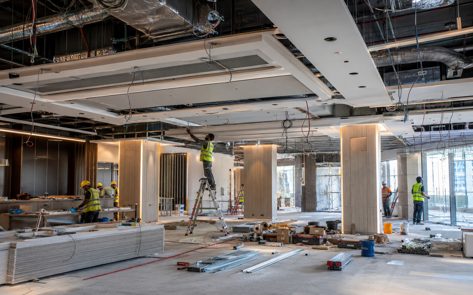 Gypsum Work | SSTS Fitout Gypsum Work by SSTS Fitout