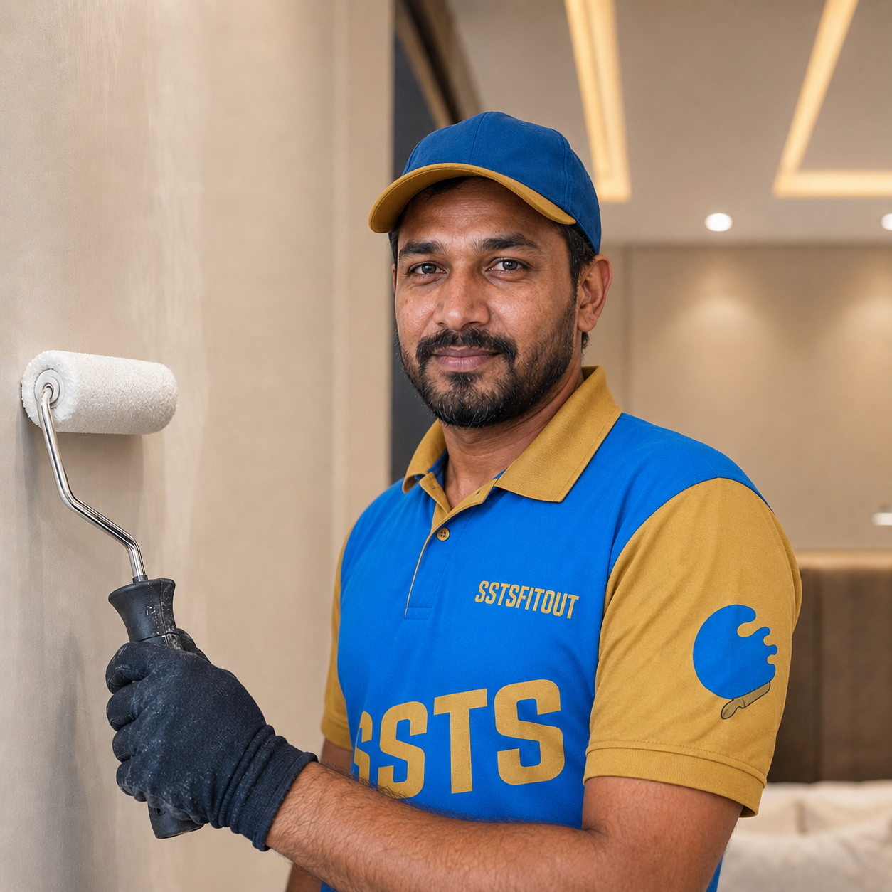 Painting Services in Dubai | SSTS Fitout Painter