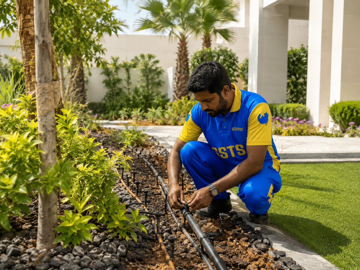Landscaping Services | SSTS Fitout Irrigation Systems Dubai