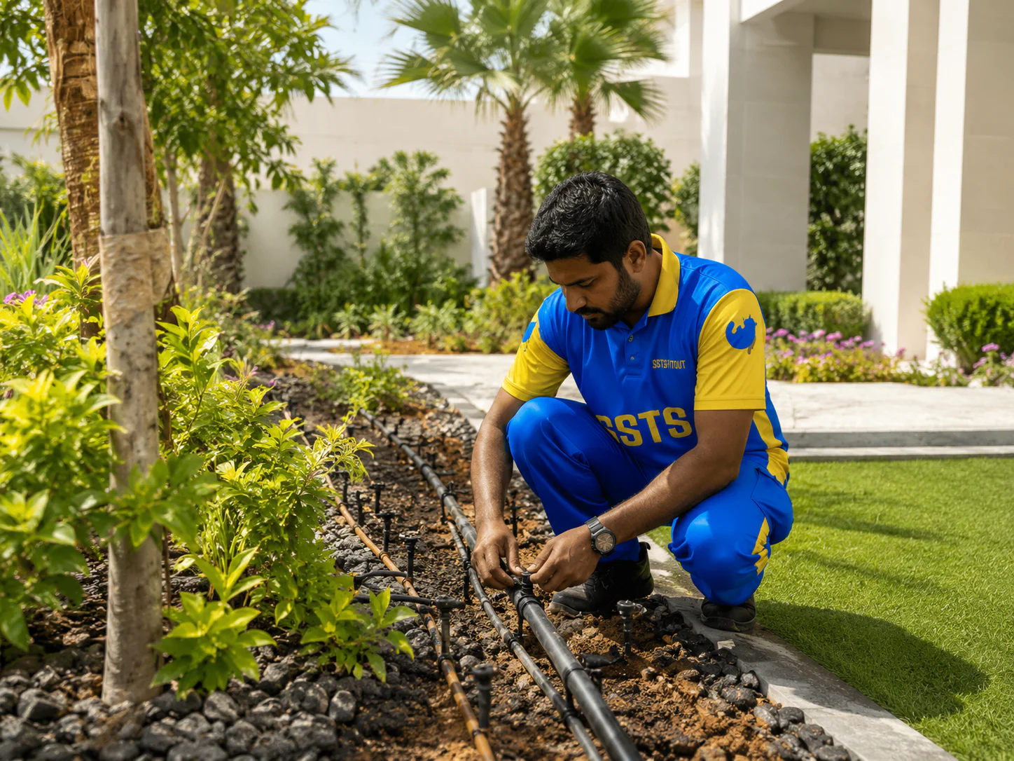 Landscaping Services | SSTS Fitout Irrigation Systems Dubai