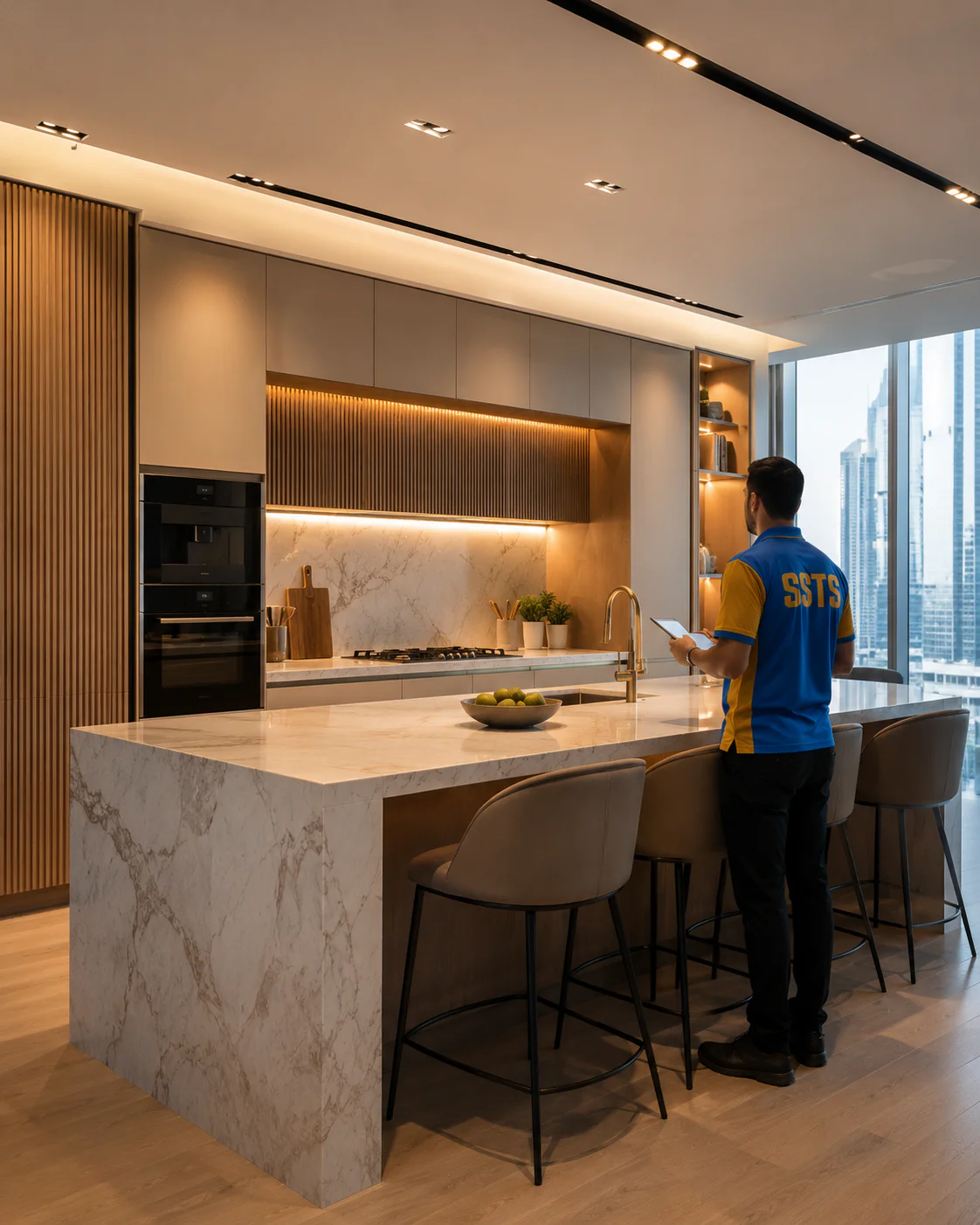 Kitchen Renovation | SSTS Fitout Kitchen renovation services in Dubai
