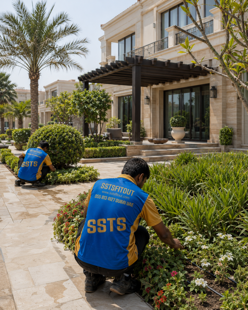 Landscaping Services | SSTS Fitout Dubai Communities