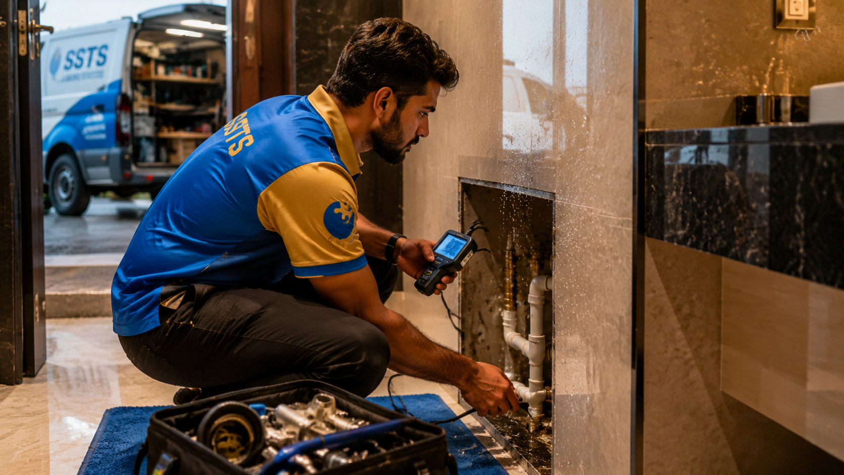 Trusted Plumbing Services in Dubai | Licensed Plumbers Near You | SSTS Fitout Licensed plumber Dubai — professional plumbing service by SSTS Fitout