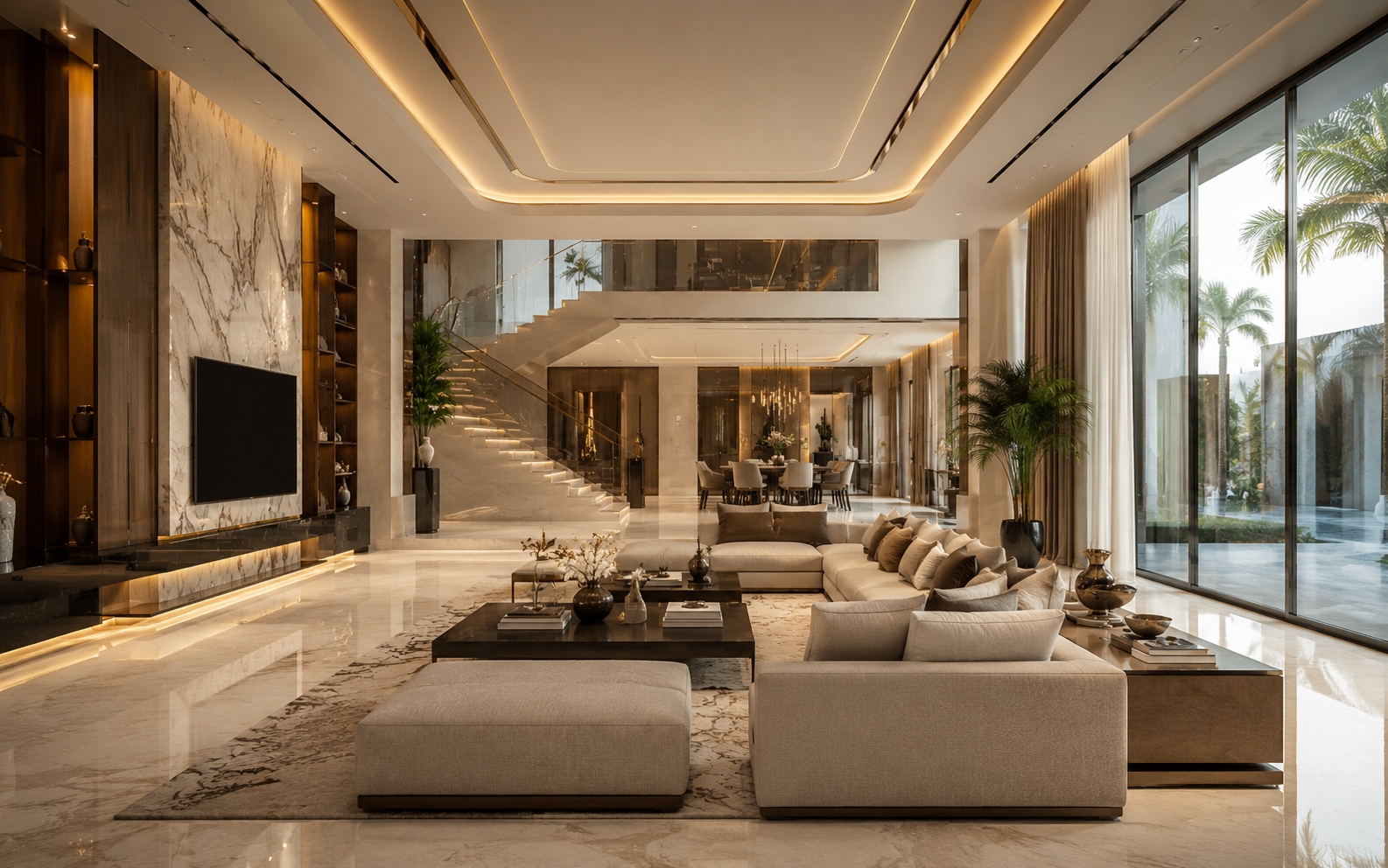 Villa Renovation | SSTS Fitout Luxury Villa Renovation Dubai interior design