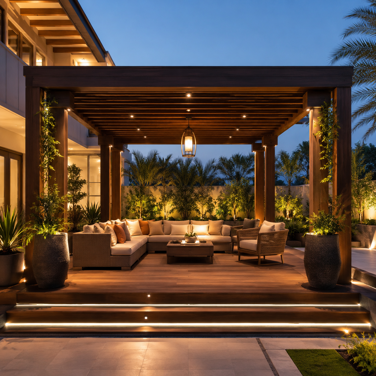 Landscaping Services | SSTS Fitout Pergola Installation