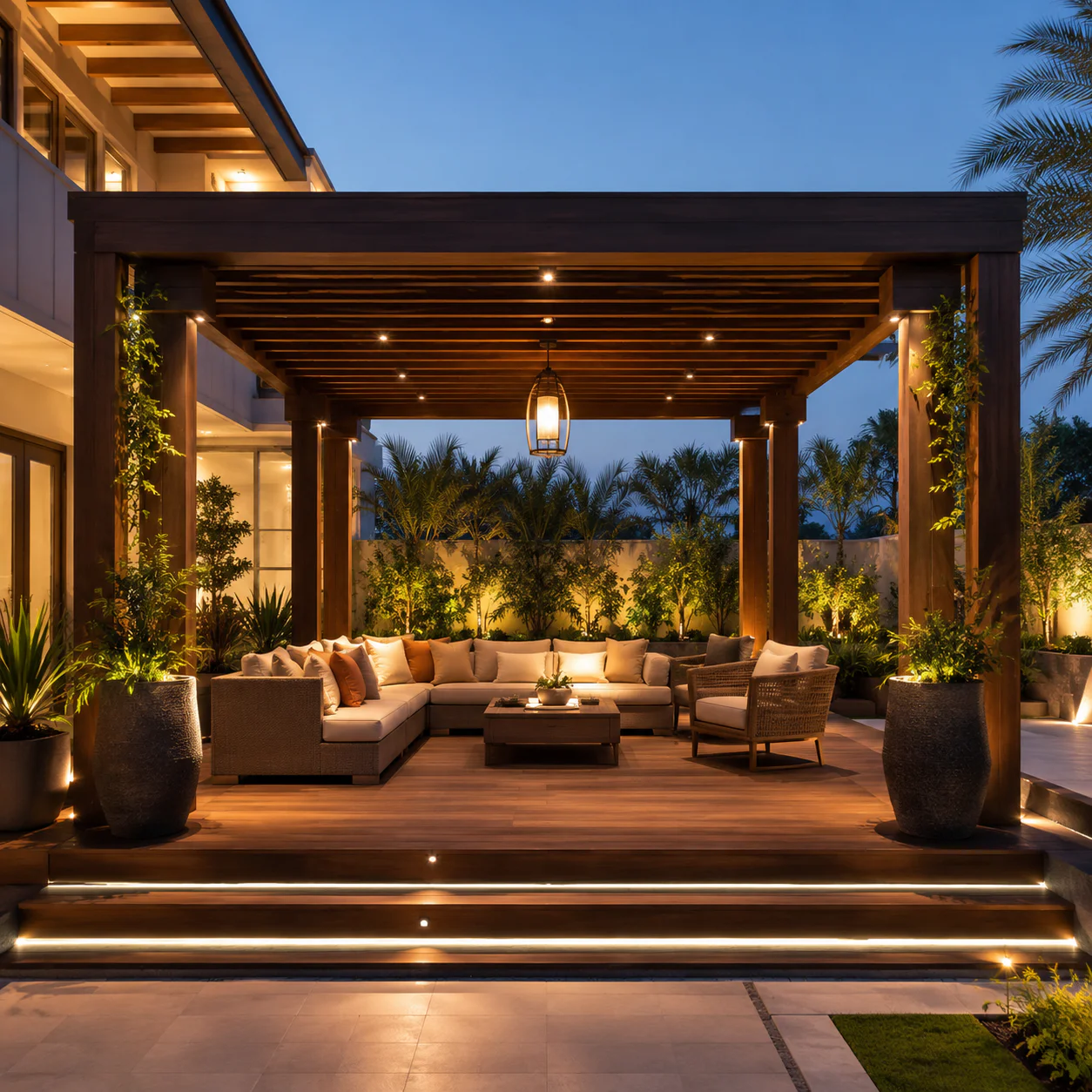 Landscaping Services | SSTS Fitout Pergola Installation