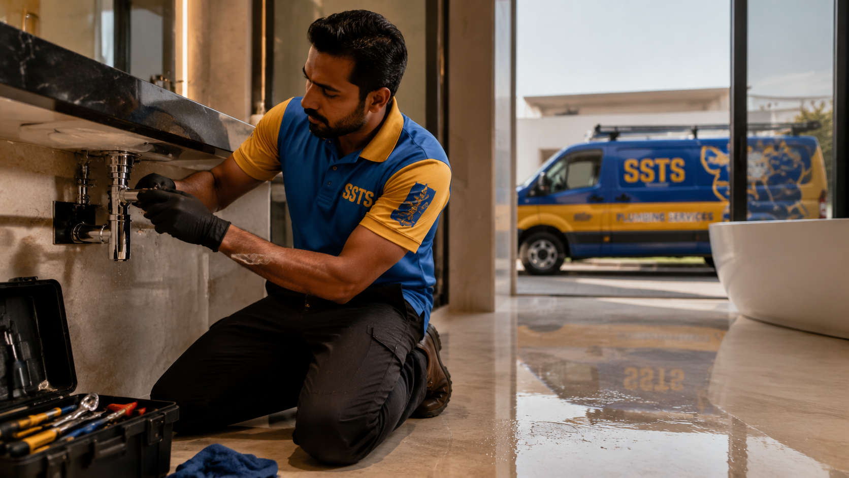 Trusted Plumbing Services in Dubai | Licensed Plumbers Near You | SSTS Fitout Professional plumbing services Dubai — licensed plumber by SSTS Fitout