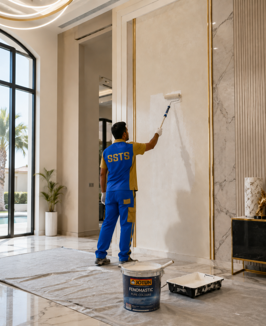 Painting Services in Dubai | SSTS Fitout Professional Painters Dubai