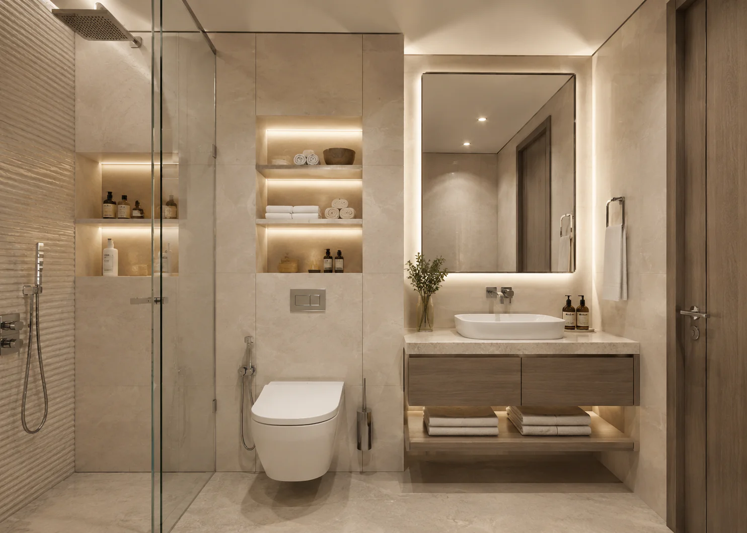 Bathroom Renovation | SSTS Fitout Small Bathroom Renovation