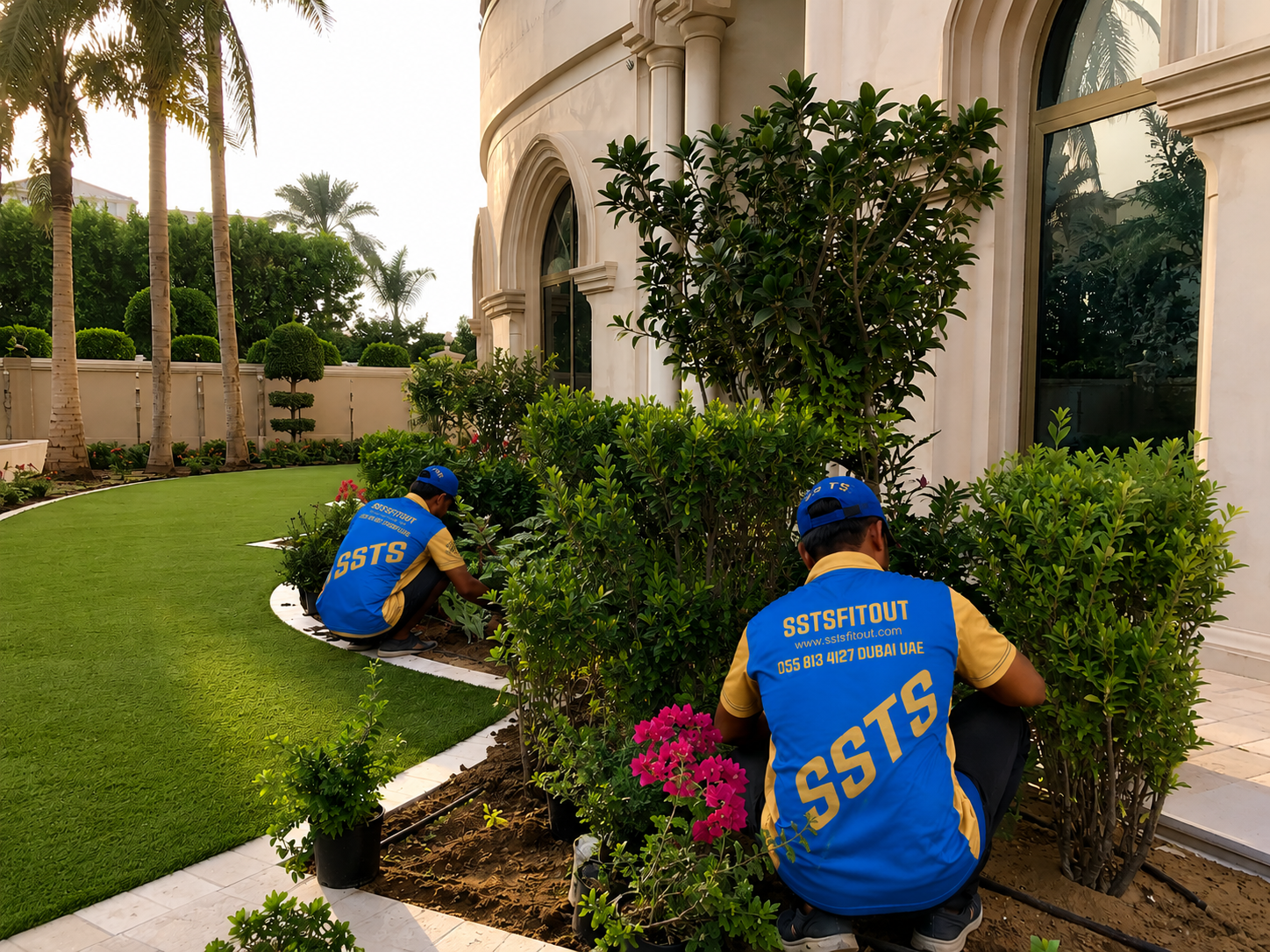 Landscaping Services | SSTS Fitout Soft Landscaping Dubai