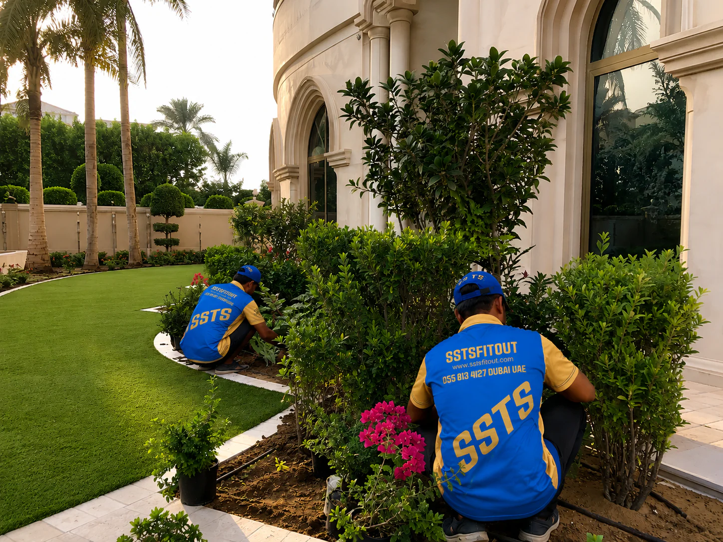 Landscaping Services | SSTS Fitout Soft Landscaping Dubai