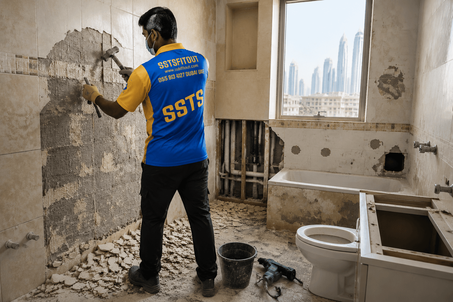 Demolition Contractors Dubai Interior Strip Out SSTS Demolition Contractors Dubai Interior Strip Out SSTS