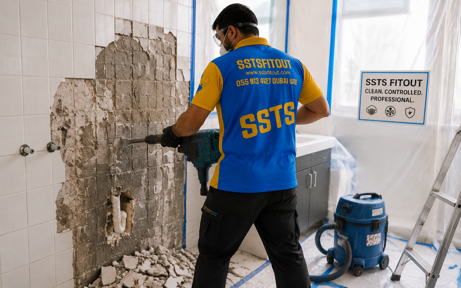 Bathroom or kitchen demolition Dubai