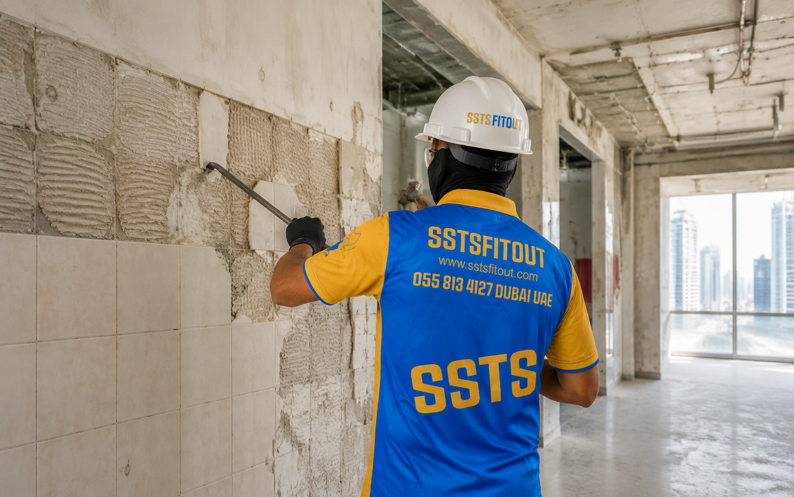 SSTS Fitout professional demolition team Dubai