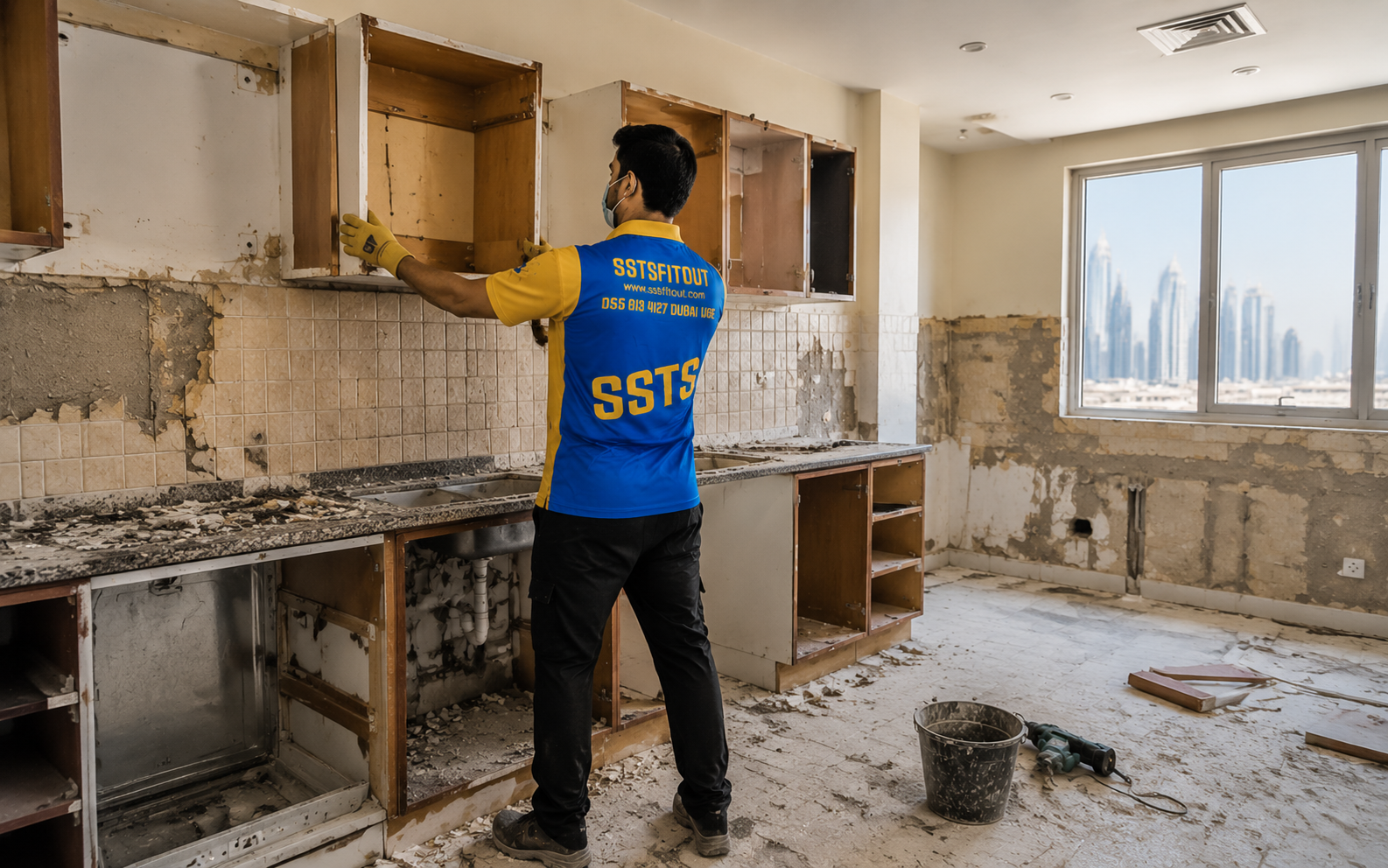 Kitchen demolition Dubai