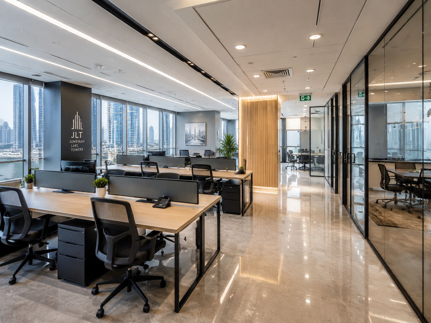 SSTS Fitout - Build & Design | SSTS Fitout Office fitout JLT Dubai — turnkey delivery by SSTS Fitout