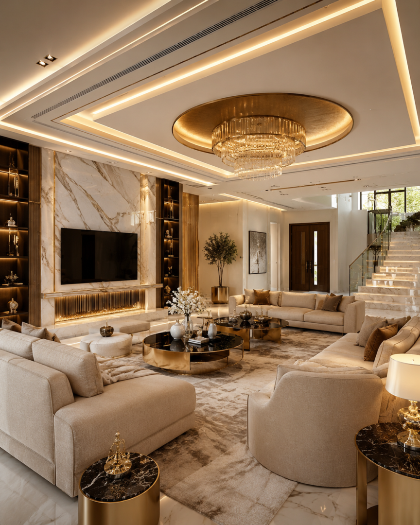 Villa Renovation Dubai by SSTS Fitout