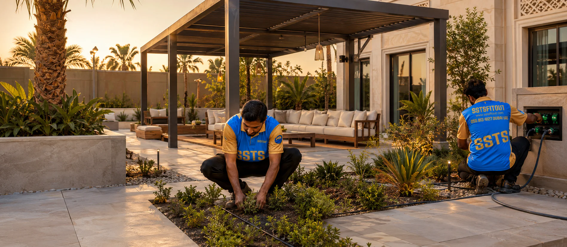 Landscaping Services | SSTS Fitout Dubai Landscaping Experts